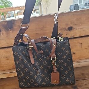 Louis Vuitton Brown Monogram Messenger Bag